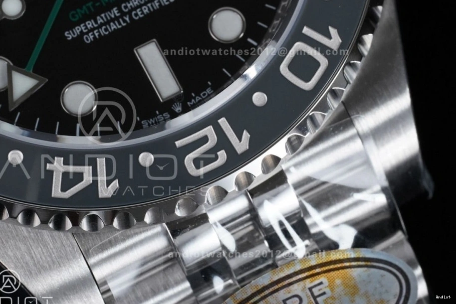 GRNR ARF Jubilee Edition New 126710 Ceramic Best Black Bracelet Bruce on GMT-Master 1:1 SH3285 Wayne V2 904L II Gray 1116